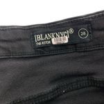 BLANK NYC Jean Shorts 28 Black Distressed Denim Y2K Festival Streetwear Photo 1