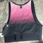 Ultracor - Diamond Axiom Pink and Black Ombre Sports Bra Size Small Photo 2