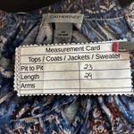 Catherines Womens Tunic Blouse Plus Size X Bohemian Paisley Hipster Boho Blue Photo 8