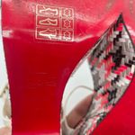 Christian Louboutin  Rare bella platform sandal white leather strappy tweed 41 Photo 9