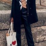 J.Crew  Collection Black Kate Satin Pants Size 12 Tall NWT Photo 0