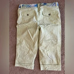 st. john's bay St. John’s bay size 12 stretch jeans green capris Photo 2
