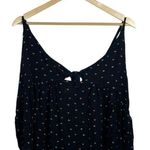 Free People Intimately Riviera Romance Cami in Black Multi Size L Photo 3