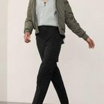 Athleta  Brooklyn Heights High Rise Cargo Jogger size 12 black Photo 0