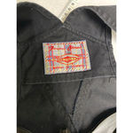 Revolve Revolt Plus Size Women's Juniors Black Baggy Straight Leg Overalls Size S Photo 8