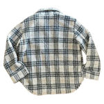 BLANK NYC NWT Plaid High Pile Shacket Size Medium Photo 4