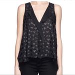 Alice + Olivia  METALLIC HEART BLOUSE Photo 0