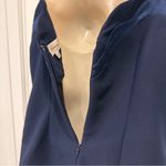 Carven Revolve Fragola Tank Top Scalloped Navy Blue 6 Classic Chic Scandigirl Photo 6