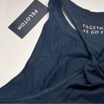Peloton  Women's Athletic Sporty Workout Running Gym Pima Twist Back Tank Sz  M Photo 5