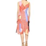 Diane Von Furstenberg NWOT ‎ DVF Dita 100% Silk Midi Dress Starfish Multi 4 Photo 1