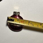 Eisenberg ICE Red Enamel Rhinestone Christmas Ornament Holiday Brooch Pin Gold Photo 6