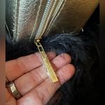 Lancôme‎ travel case with handle gold NWOT Photo 3