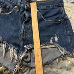 Levi's Levi’s ladies cutoff denim ribcage shorts button fly size 26 Photo 6