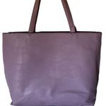 Nine West | LARGE TOTE / SATCHEL LAVENDER WITH CHAIN DETAIL ON FRONT POCKET Photo 3