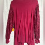 Lee 1X Wrap Tie Swag Front Long Sleeved Top NEW Photo 1