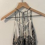 Kensie  Women's Sound Waves Printed Cami Dress Halter Neck Shift Chiffon‎ Size M Photo 4