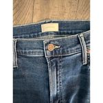 MOTHER Denim NWT MOTHER The Outsider Sneak Jeans in Dark And Stormy Night Women’s size 32 Photo 7