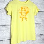 Tultex Zero Fox Given Yellow & Orange Graphic T-Shirt Top Size Large Photo 3
