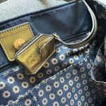 Eric Javits Black Nylon Shoulder Bag Gold Trim Hardware Designer Purse Classic Photo 9