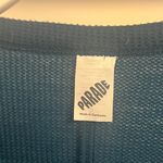 Parade Waffle Knit Onsie Blue Photo 3