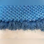 Cleobella  Women’s Thalia Tote Blue Fabric‎ Accent Boho Handbags Photo 5