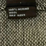 J. McLaughlin  Merino Wool Three Quarter Sleeve Sweater Brown Tan Large Photo 7