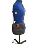 Talbots ‎ Women’s Crossbody Size 11.5X10.5 Gray & Brown Photo 1