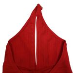 Boohoo Womens XL Bandage Plunge Sunsuit in Red NEW Photo 6