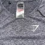 Gymshark NWOT  Vital Seamless Gray Long Sleeve Top Size M Photo 1
