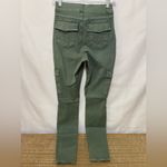 Spanx NWT Stretch Twill Ankle Cargo Pant in Soft Sage Green Size Small Photo 6