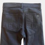 Rag and Bone Rag Bone Jean Womens Black 10"Crop Flare High Rise Denim Pants Size 25 Photo 3