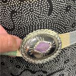 80s pastel conch belt size M/L Purple Photo 2