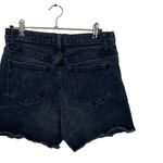 Madewell Shorts Womens High Rise Denim Faded Black Wash Boyshorts Jean 27 FLAWED Photo 3