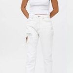 BDG Urban Outfitters High Waisted Mom Jean White Denim Torn Distressed Size 24 Photo 0