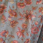 American Vintage Lady Mendal Cottage Core Floral Night Dress Sheer Thin Floral Vintage Large Photo 14