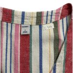 Old Navy  Women Size Small Striped Dress Button Front Summer Linen 2-726 Photo 5