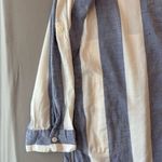 Tommy Bahama Rugby Beach Striped Print Boyfriend Cover-Up Shirt Photo 9