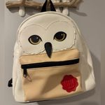 Officially Licensed Harry Potter Hogwarts Hedwig White Owl Mini‎ Backpack W Photo 0