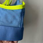 Nike  Light Blue Front Zip Indy Sports Bra Size Medium Photo 5