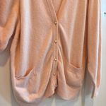 Boundary Water Vintage Made in Italy Angora Lambswool Blend Baby Pink Cardigan M Size M Photo 3