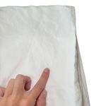 CAbi  White Linen Blend Wide Leg Drawstring Waist Casual Pants Women's Medium Photo 8