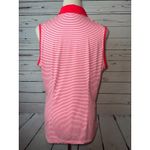 Nike Golf Sleeveless Shirt Womens size XL Extra Large Stripe 725600 Pickleball Photo 1