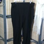 Hilary Radley  Black Bootcut Ponte Pull-on Pants Photo 1