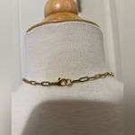 ZARA  Gold Body Sculpture Abstract Art Artistic Long Chain Necklace Buttock Photo 3