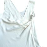 Theory cowl back tank rosina crepe ivory cream color size Large NWOT Photo 4