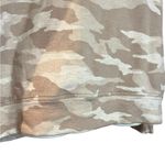 Athleta Women's Crew Neck Camo Sweatshirt Size Small Cream Tan Photo 3