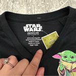 Star Wars Mandalorian Grogu Black Graphic Comic Official Tee Shirt Women Size L Photo 3