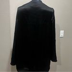 City Chic  black shiny full zip jacket Photo 7