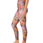 Beyond Yoga  Endurance Light High Waisted Midi Legging Silverberry Bloom Small Photo 3
