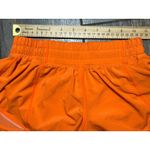 Lululemon  Hotty Hot Shorts II 2.5" Orange Athletic Running Mesh Size 4 W7AW9R Photo 4